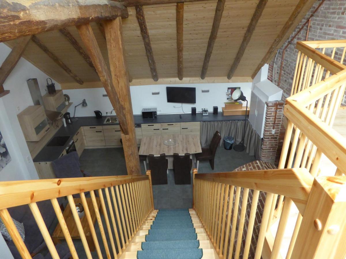 Ferienwohnung Gulf Im Gulfhof Am Kanal Grossefehn Ngoại thất bức ảnh